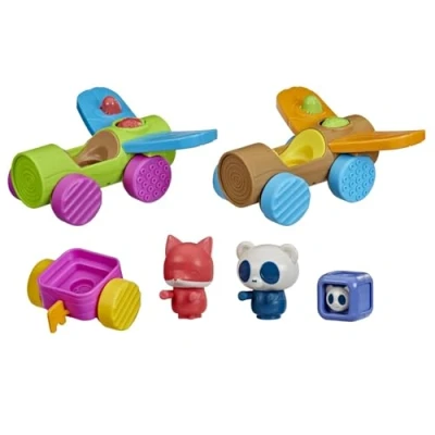 Imagen de Playskool Roll and GO Critters Juguete de Actividad Preescolar (Hasbro F4665FF2), Exclusivo en Amazon