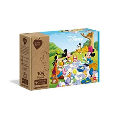 Imagen de Clementoni Rompecabezas 104 Piezas, Mickey Mouse, Materiales reciclados (27153.5)