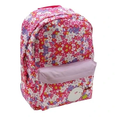 Imagen de Molang Mochila Infantil, con Asas Regulables, Diseño Flores, Multicolor, Producto Oficial (CyP Brands)
