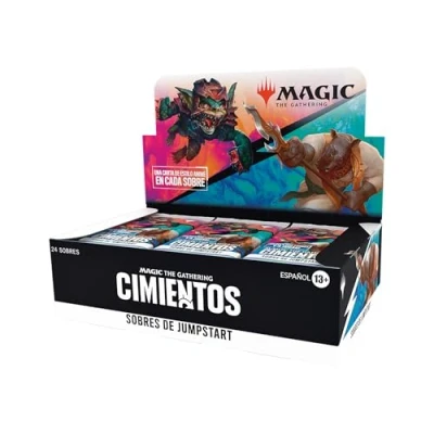 Imagen de Magic The Gathering Cimientos Jumpstart Caja de Sobres (Versión en Español)