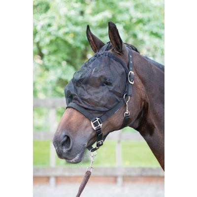 Imagen de Harry&#039;s Horse Cabestro para máscara de mosca Cob Negro