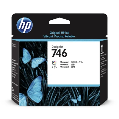 Imagen de HP 746 P2V25A Color Universal, Cabezal de Impresión Original para Impresoras DesignJet
