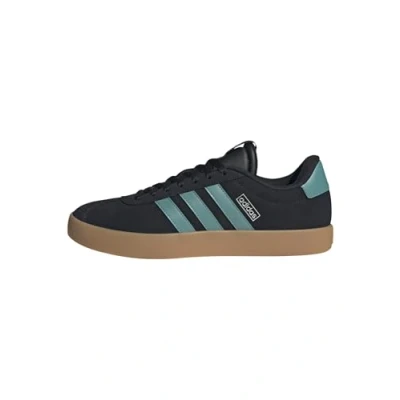 Imagen de adidas VL Court 3.0 Shoes, Zapatillas Hombre, Core Black Powder Teal Silver Met, 42 2/3 EU