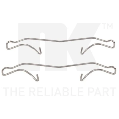 Imagen de NK 7947678 Kit de accesorios, pastillas frenos AUDI: A4 B8 Avant, Q5, A3 Sportback, VOLKSWAGEN: Passat B6 Berlina, GOLF 5, 6 norauto, oscaro,