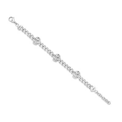 Imagen de Police Vertex Pulsera de cadena calavera Acero inoxidable para hombre, talla única, inoxidable, No es una piedra preciosa