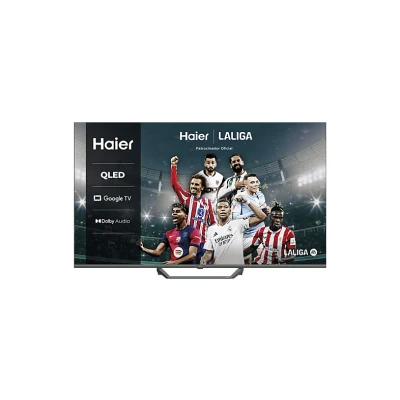 Imagen de TV QLED 55&quot; Haier S80E Series H55S80EUX, Smart (Google TV), HDR 4K, Direct LED, Dolby Audio, Dbx tv, Negro