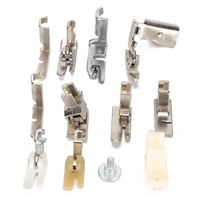 Imagen de Oumefar Juego de prensatelas Universal Vintage máquina Coser Kit Accesorios Costura para el hogar DIY