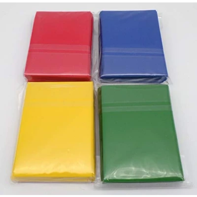 Imagen de docsmagic.de 4 x 60 Mat Card Sleeves Small Size 62 89 Blue Green Red Yellow YGO CFV Mini Fundas