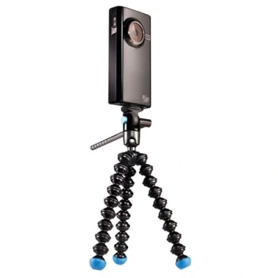 Imagen de Joby Gorillapod Video Trípode portátil para Smartphones (ABS, 360), Color Negro y Azul Claro