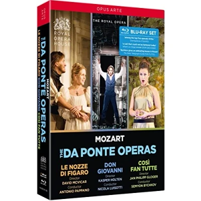 Imagen de Mozart, W.A.: Nozze di Figaro (Le) / Don Giovanni Così fan tutte (The Da Ponte Operas) (Royal Opera House, 2006 2016) (4 Blu ray Disc Box Set) [Blu ray]