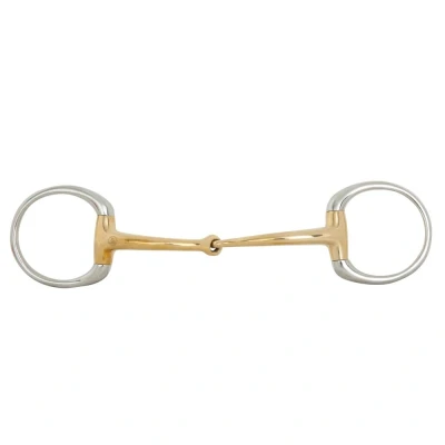 Imagen de BR Single Jointed Eggbutt Bradoon Soft Contact 12 mm Ø 50