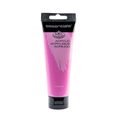 Imagen de Royal &amp; Langnickel Essentials Tubos de pintura acrílica, 120 ml, 3 unidades, color magenta