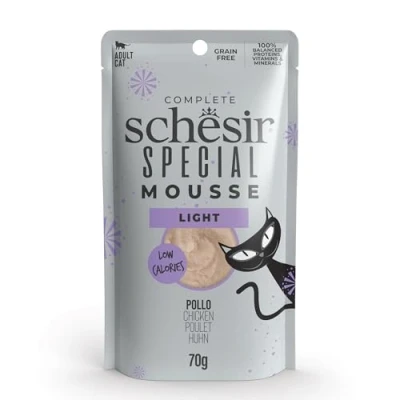Imagen de Schesir Special Light Alimento húmedo Completo en Espuma (Sobres 12 de 70 g)