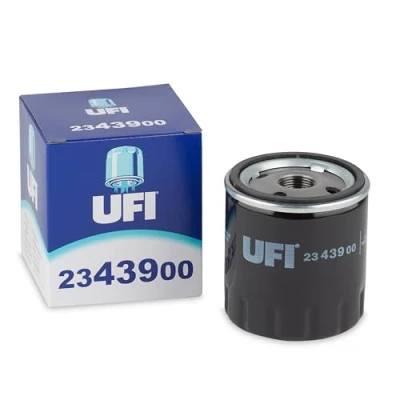 Imagen de UFI 23.439.00 Filtro de aceite M 20 X 1,5 con válvula bloqueo retorno enroscable FORD: Focus 2, KUGA 2 Kombi, PEUGEOT: Expert I