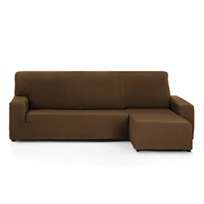 Imagen de Martina Home Tunez Funda chaise longue Brazo corto derecho Marrón (visto de frente)