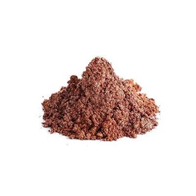 Imagen de La Rosa maquillaje mineral nº 18 amber sombra color cobre, cubriente, tono cálido, con brillo 3 gr
