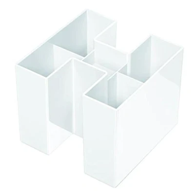 Imagen de Han Bravo Organizador de escritorio (5 compartimentos, 109 x 90 mm), color blanco