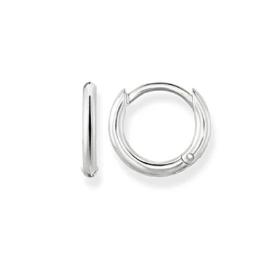 Imagen de THOMAS SABO Pendientes de Aro, Clásicos Plata Ley 925 CR607 001 12, Plateado