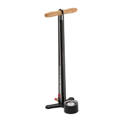 Imagen de LEZYNE Steel Floor Drive Manomètre 3&quot; 5 Bomba de pie, Unisexo, Black/Hi Gloss, Talla única