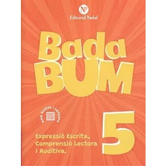Imagen de Badabum 5. Quadern de comprensió lectora I auditiva. Ed. Primària (BADABUM COMPRENSIO LECTORA, AUDITIVA E)