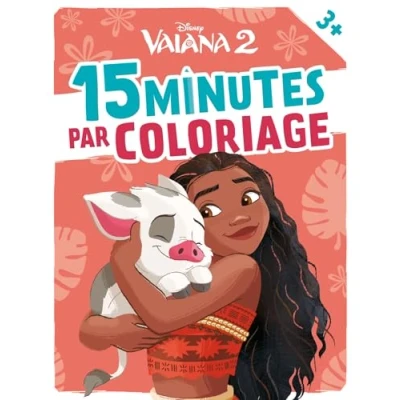 Imagen de Vaiana 2 15 Minutes Par Coloriage (3+) Disney
