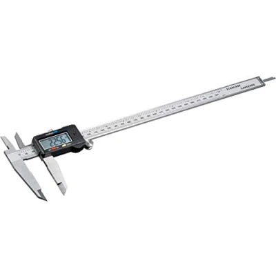 Imagen de Fixpoint, calibrador, Pinza digital para mediciones de exteriores, profundidades y pasos, 0 300 mm