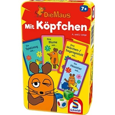 Imagen de Schmidt Sendung Mit Der Maus el Programa con ratón Spiele 51255 El, Cabeza, Multicolor (51255)