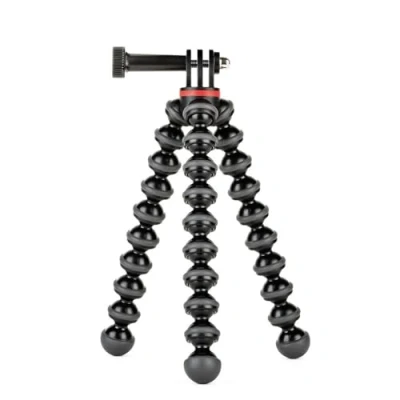 Imagen de JOBY GorillaPod 500 Action Trípode Mini Flexible con Junta de Pin para GoPro, 360 y Otras Cámaras Acción, Peso hasta g, JB01516 BWW
