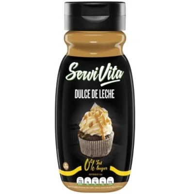 Imagen de Servivita Salsa 0% (Dulce de Leche), 320 ml