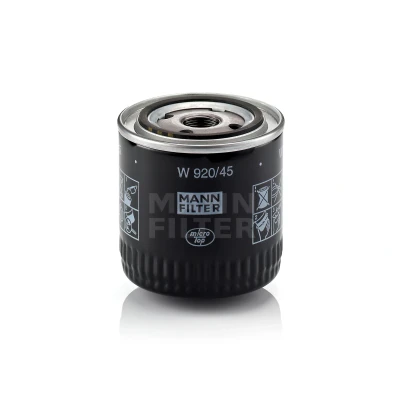 Imagen de MANN FILTER W 920/45 Filtro de aceite M 22 X 1.5 con válvula bloqueo retorno enroscable FORD: MONDEO 2, 3, 3 Stufenheck