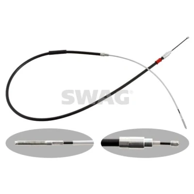 Imagen de SWAG 20 92 8736 Cable de Freno Mano Atrás derecha 1700 BMW: 3 Berlina, Coupé, Touring