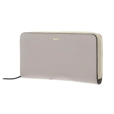 Imagen de BOSS Alyce Ziparound Monedero, Mujer, Talla: One Size, Light beige