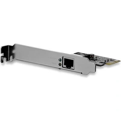 Imagen de StarTech.com Adaptador Tarjeta de Red NIC PCI Express e 1 Puerto Gigabit Ethernet 1x RJ45 Hembra Perfil Doble