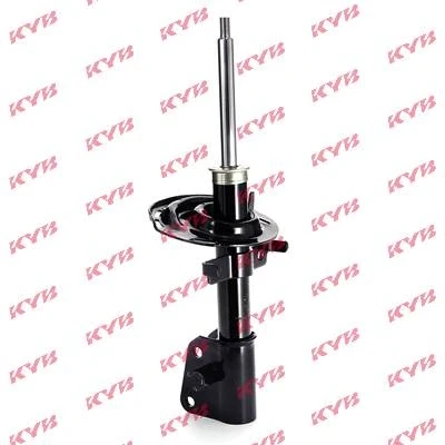 Imagen de KYB Premium 633717 Amortiguador Eje delantero Presión de aceite Columna amortiguador, con muelle tope Espiga arriba