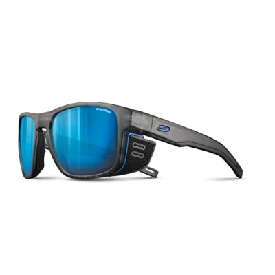 Imagen de Julbo Shield M Gafas DE Sol, Gris TRANSLU/Azul, Talla única Unisex Adulto