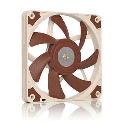 Imagen de Noctua NF A12x15 FLX, Ventilador Silencioso y Delgado, 3 Pines (120x15 mm, Marrón)