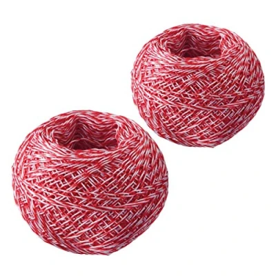 Imagen de Westmark Hilo de cocina/Hilo para salchichas, 2 piezas, especial, Poliéster, Longitud: 60 m, Rojo/blanco, 15192260