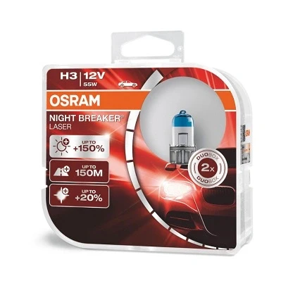 Imagen de OSRAM 64151NL HCB Lámpara, faro de carretera H3 12V 55W 3950K Halógena BMW: 3 Berlina, 5 1 Hatchback, SEAT: Leon II Ibiza