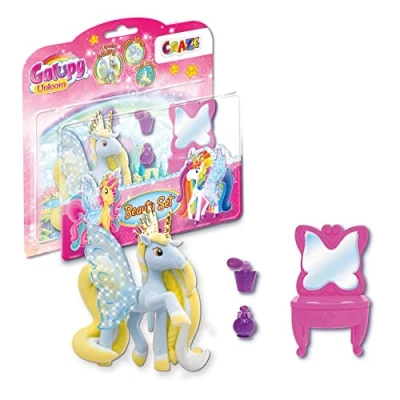 Imagen de Galupy Unicorn Beauty Set de Juego Unicornios para Niñas Juguetes niños 3 años, coleccionables con Accesorios