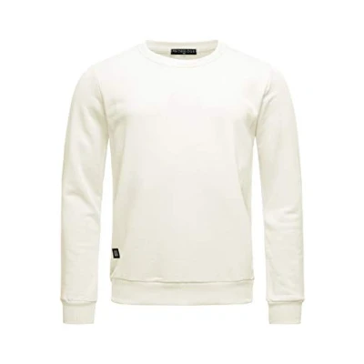 Imagen de RED BRIDGE Sudadera Basica Unicolor de algodón para Hombre Marfil