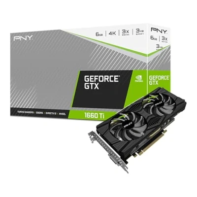 Imagen de PNY VGA GTX 1660TI Dual Fan 6GB GDDR6