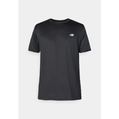 Imagen de New Balance RUN Camiseta básica, Hombre, Talla: Large, Black