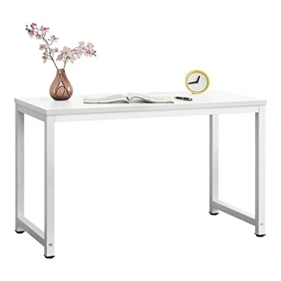 Imagen de [en.casa] Mesa Escritorio Herning de Ordenador PC 75 x 120 60 cm Oficina para Jóvenes Estudiar Blanco