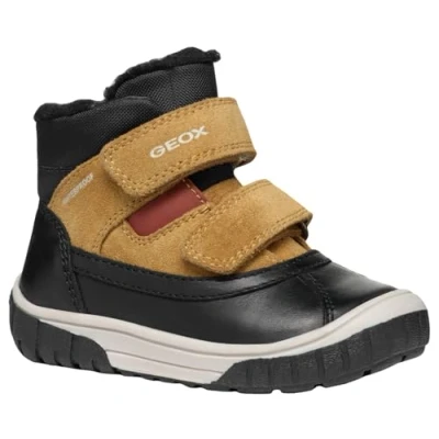 Imagen de Geox OMAR BOY WPF Botas para la nieve niños, Talla: 20, Black/curry Zapatos