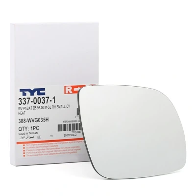 Imagen de TYC 337 0037 1 Cristal de Espejo derecha VOLKSWAGEN: Golf 4, Passat B5 GP Berlina, SEAT: Leon I Hatchback, Ibiza 2