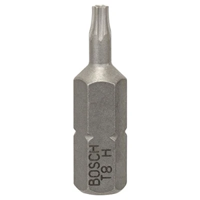 Imagen de Bosch 2 608 522 007 Pack de puntas atornillar T8H Security Torx, extra dura (T8H, 25 mm)