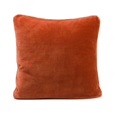 Imagen de Gözze Fundas de cojín Sensación Cachemira Premium, Set 2, 500 g/m², 50 x cm Canela