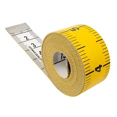 Imagen de cinta métrica de sastre, 1 unidad, universal con 300 CM longitud total, 2 en escala e INCH, medición ropa, grasa corporal