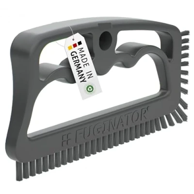 Imagen de FUGINATOR® Cepillo para Juntas Gris/Gris la Limpieza de en el baño, WC, Cocina Azulejos y baldosas, práctico