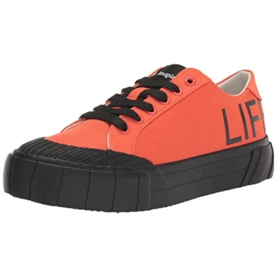 Imagen de Desigual LIFE IS Awesome Platform Zapatillas, Mujer, Talla: 36, Orange Zapatos